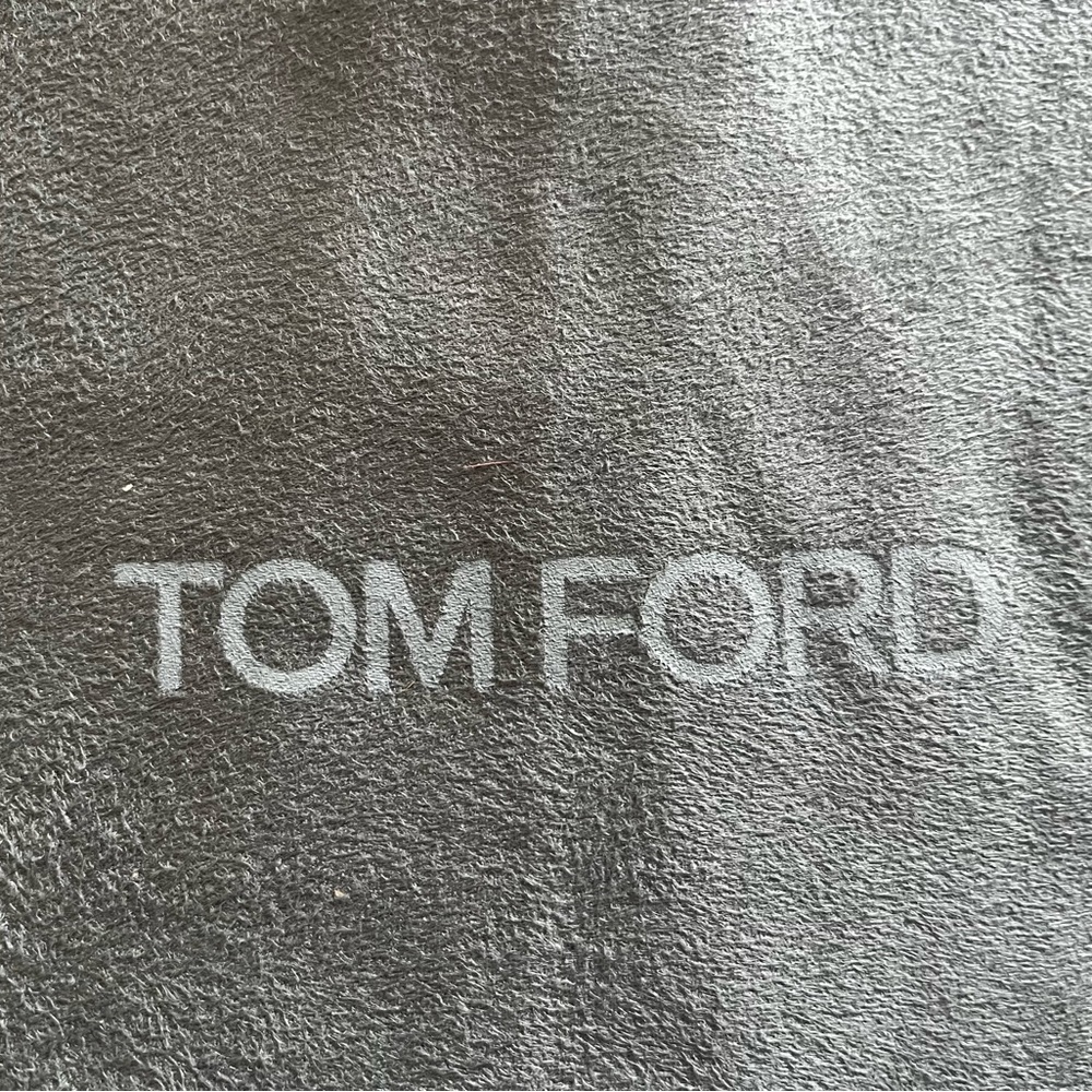 Tom Ford Black Logo Drawstring Dust Bag Travel Shoes Pillow. 26” X 27” View 3